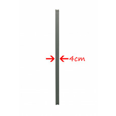 Miniature TABLE RECTANGULAIRE ALU 80 x 60 cm - CRESPO N° 5