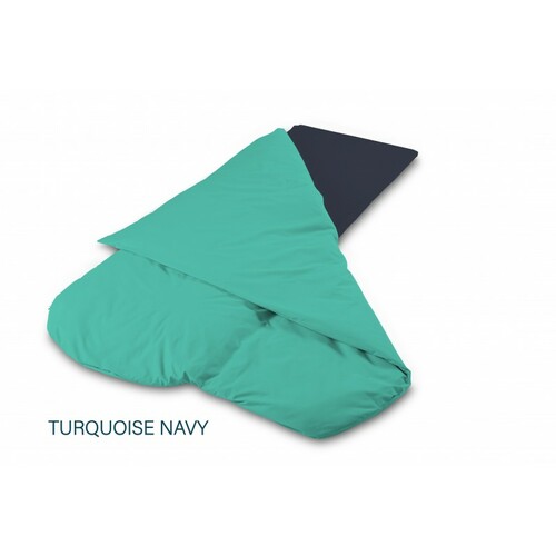 HOUSSE DE RECHANGE ROOFVAN TURQUOISE NAVY 100 cm - DUVALAY