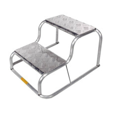 Miniature  Marchepied double en aluminium - Milenco – N° 0