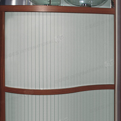 Rideau d'occultation à soufflet 120x120 cm avec poignée - GES