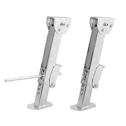 Lot de 2 Vérins Jack à cliquet de 27 à 38 cm - MAPA