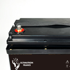 Miniature Batterie Lithium ULTIMATRON LiFePO4 Smart BMS 25.6V 50AH N° 8