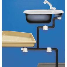 Miniature ADAPTATEUR Ø28MM / Ø19MM POUR TUBE DE CANALISATION - REICH N° 1