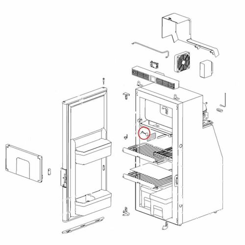 Vis avec Cache Vis (4 pièces de chaque) - THETFORD
