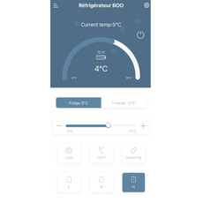 Miniature Réfrigérateur 50L à compression double ouverture 12/24v - NOIR - BOO N° 1