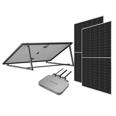 Miniature Kit complet Micro-onduleur Stream Ecoflow + 2 x 405W solaire +supports N° 0