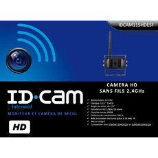 CAMERA HD SANS FILS 2,4GHZ - ID CAM
