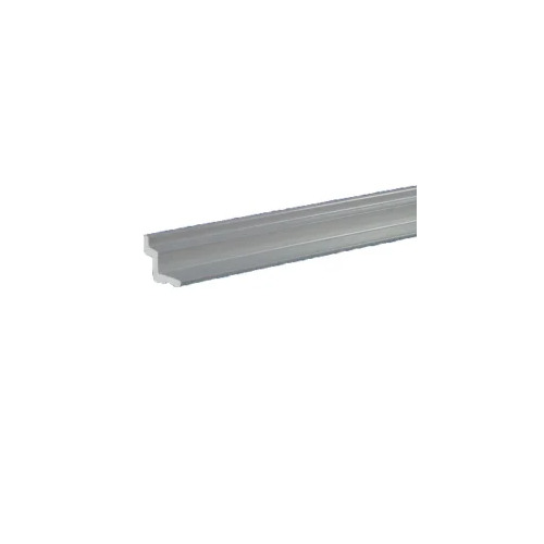 Rail mural PVC marron pour fixation de table