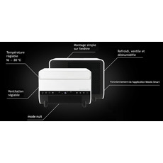 Miniature Climatiseur pour camping car et caravane SPA-5100 - MESTIC N° 1