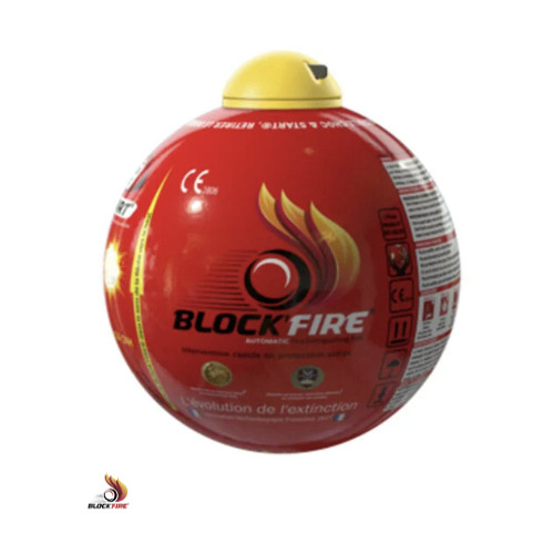 La boule extinctrice Block’Fire : le nouveau visage de la protection incendie - BLOCKFIRE