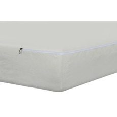 Miniature Drap housse 140 x 190/200 cm - Blanc - VIA MONDO N° 1