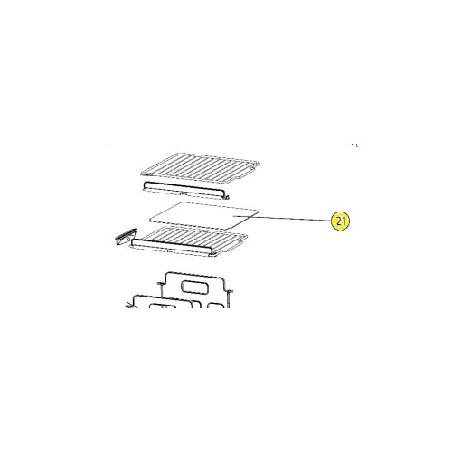 Plaque réfrigérateur T2138 T2160 - THETFORD