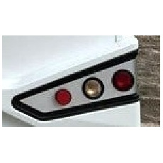 Miniature Adhésif Gris pour Habillage de feux Droit XVN239629E - CHAUSSON CHALLENGER 2019 N° 0