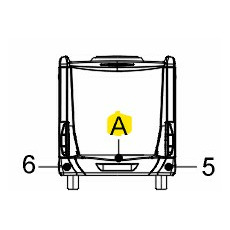 Miniature PARE CHOC ARRIÈRE CHAUSSON CHALLENGER (PARTIE CENTRALE) Collections 2006 2007 N° 1