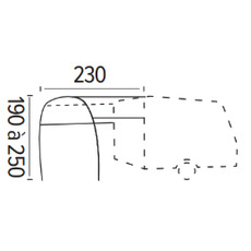 Miniature Solette pour caravane surbaissée TEAR DROP - TRIGANO N° 2