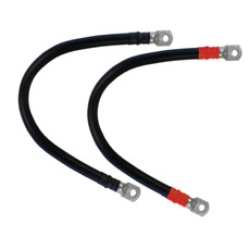 Miniature UNITECK Straps 70 mm² avec cosses M8 - 2 X 100 cm N° 0