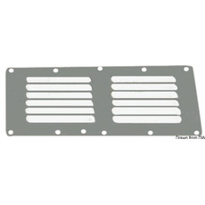 Miniature Grille aération inox 76 x 152 mm - SANS MOUSTIQUAIRE N° 0