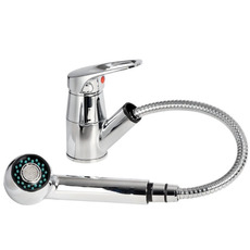 Miniature Robinet mitigeur Olivia + douchette raccord 3/8 - OSCULATI N° 2