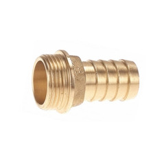 Miniature Embout mâle cannelé en laiton moulé - 1/4" x 12 mm - OSCULATI N° 1