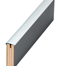 Miniature Profilé en T avec retour - 15 mm - 40 m - GRIS FONCÉ N° 0