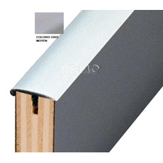 Miniature Profilé en T avec retour - 15 mm - 40 m - ARGENTÉ N° 0