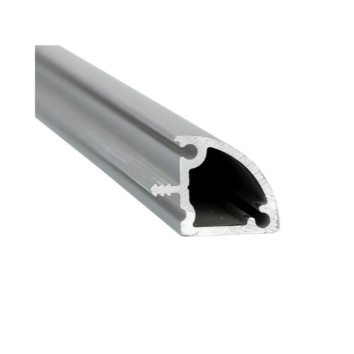 Profilé d'extrémité de meuble - ALUMINIUM - ARGENT - 15 mm - 220 cm - REIMO