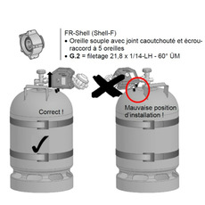 Miniature Détendeur gaz de sécurité - Caramatic SafeDrive - GOK N° 2