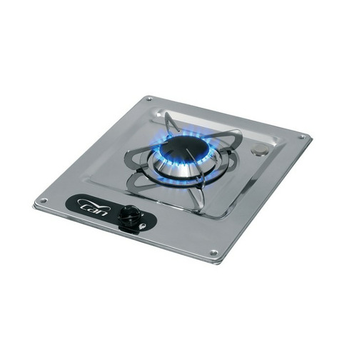 Plaque de cuisson - 1 FEU - 285 x 320 - INOX - CAN