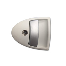 Miniature SERRURE EXTERIEURE TRIANGULAIRE BLANCHE - FAP N° 0