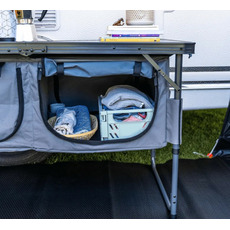 Miniature Toledo meuble bas rangement pliable - Gris Foncé - TRAVELLIFE N° 5