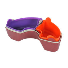 Miniature Set de six moules en silicone - OMNIA N° 1