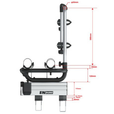 Miniature Porte-vélos BS260 -ENDURO - ARGENT N° 2