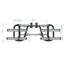 Miniature Porte-vélos BS260 -ENDURO - ARGENT N° 3