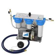 Miniature Porte-filtre en trois parties avec pompe intégrée spécial eaux de surface- WM AQUATEC N° 2