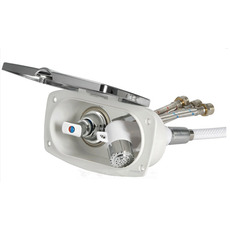 Miniature Kit douchette Boris - FLEXIBLE 2,5 m - CHROME - OSCULATI N° 3