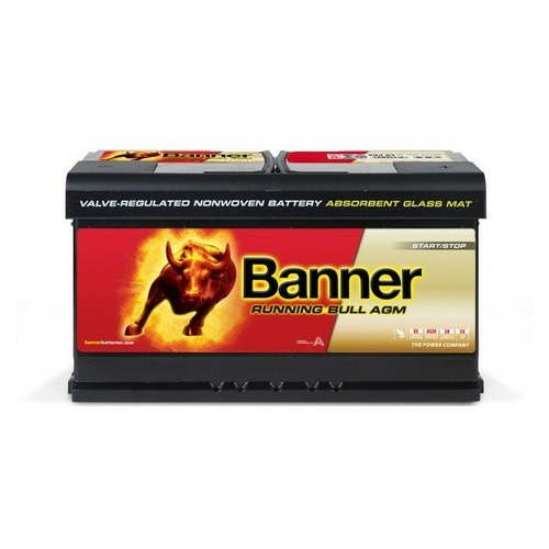 BATTERIE  AGM Running bull 95 AH - BANNER