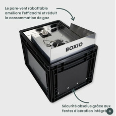 Miniature Réchaud à gaz portable - BOXIO N° 3