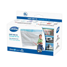 CAREBAG - Recharge pour kit toilettes sèches - CLEANIS