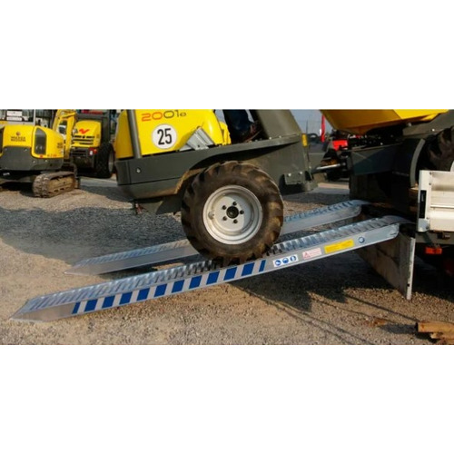 Rampes aluminium renforcé 2,5 M –  4110 kg sans rebords  - TRAILERS EQUIPMENT
