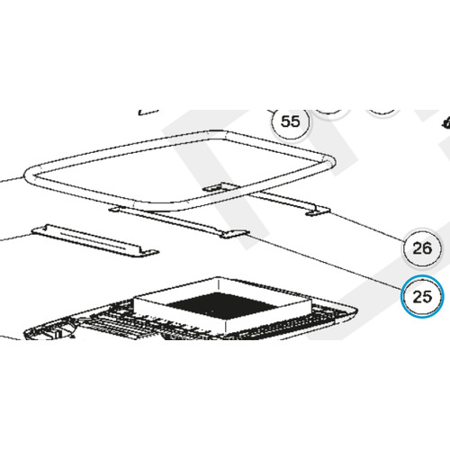 FIXATION N°25 CLIMATISEUR Freshlight 2200- DOMETIC