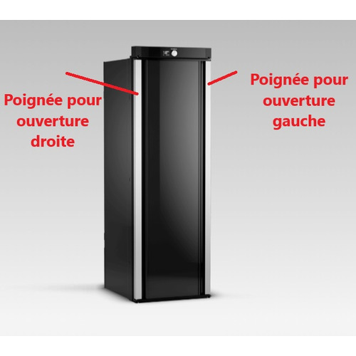 Poignée ouverture gauche pour réfrigérateur RML10.4 / RML10.4T – DOMETIC (réf. 289080155)