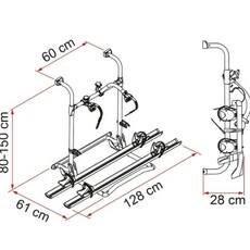 Miniature Porte-vélos Pro M N Sterckeman/Caravelair - FIAMMA N° 1