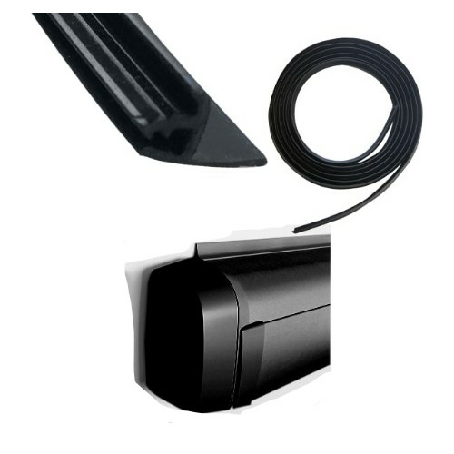 Joint d’étanchéité Sealing Rubber- vendu au mètre– NOIR – Pour store 4200 avec adaptateur plat - THULE