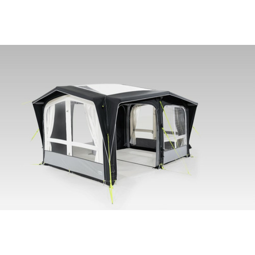 Auvent Gonflable Indépendant Dometic Club Deluxe AIR Pro DA – Pour Fourgon avec Tunnel Réglable- 2,6 M - KAMPA DOMETIC