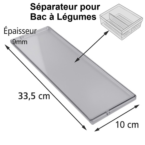 Séparateur de bac à légumes pour réfrigérateur série 10.4 – DOMETIC