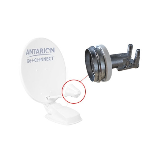 Tête LNB TWIN nue Antarion G6+- ANTARION