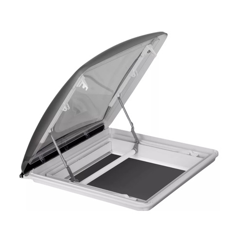 Lanterneau roofStar-4 - 40 x 40 cm - MOTORISÉ & AÉRATION PERMANENTE & LED - ROOFSTAR