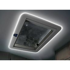 Miniature Lanterneau roofStar-4 - 40 x 40 cm - MOTORISÉ & AÉRATION PERMANENTE & LED - ROOFSTAR N° 5