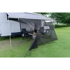 Miniature Pare-soleil pour store ATINA - ZIP AVANT - 2m80 - NOIR -  TRAVELLIFE N° 2