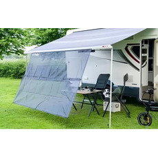 Miniature Pare-soleil pour store ATINA - ZIP AVANT - 2m80 - NOIR -  TRAVELLIFE N° 3